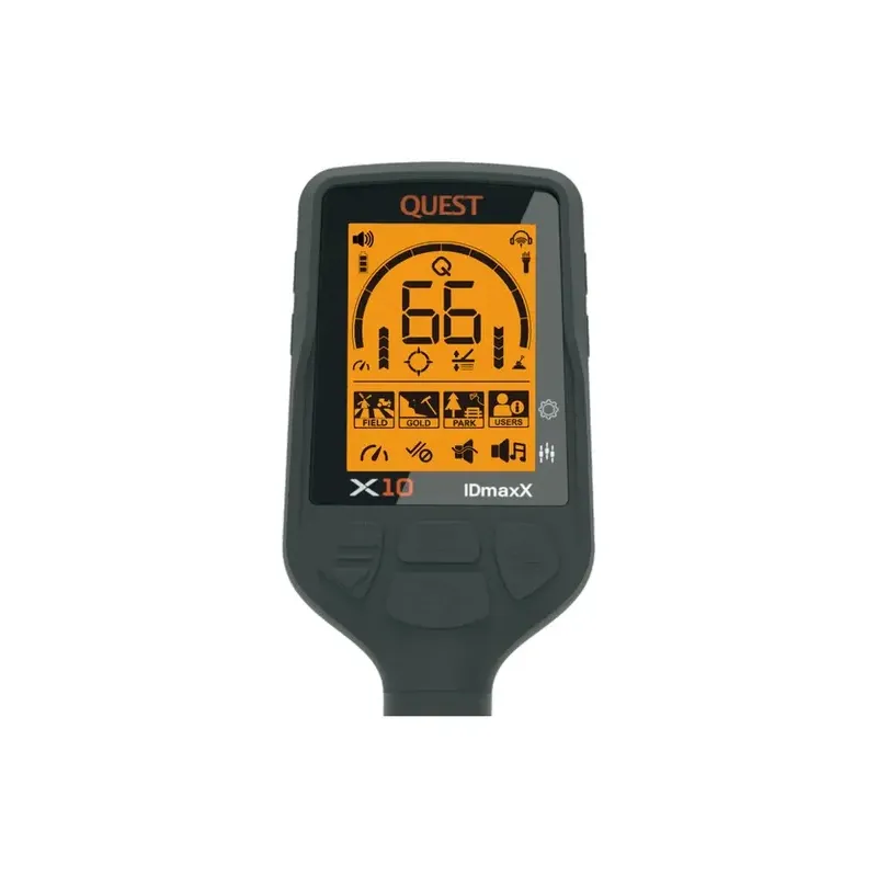 Quest X10 IDmaxX Metalldetektor Set mit Pinpointer