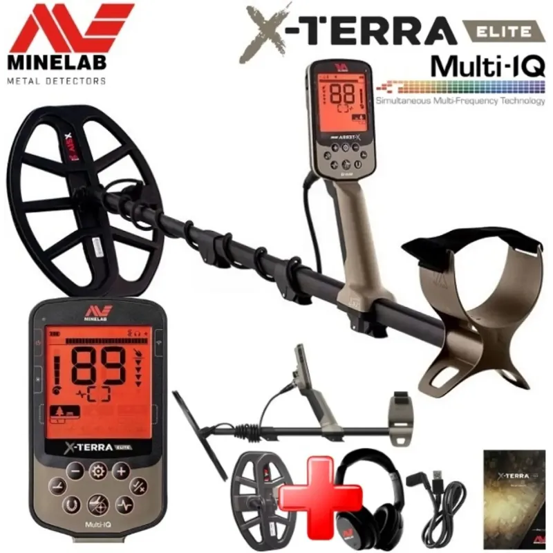 Metalo detektorius Minelab X-Terra ELITE Expedition (Komplektas) Metalo detektorius Minelab X-Terra ELITE Expedition (Komplektas)