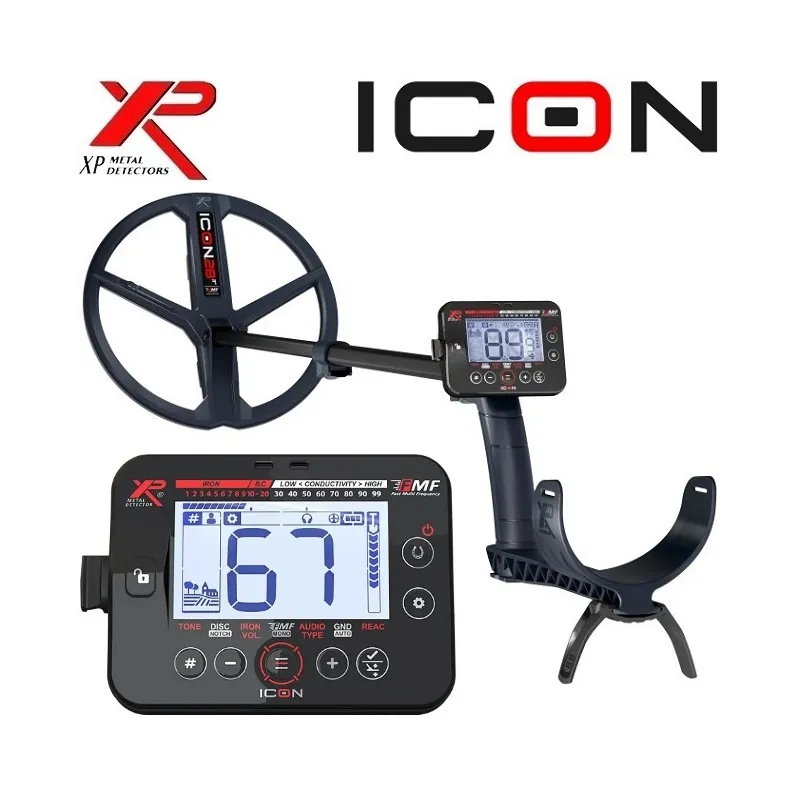 XP ICON metalo detektorius su 11" FMF rite