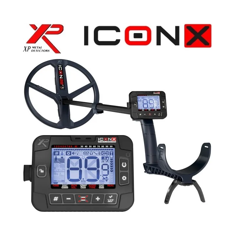 XP ICON X metalo detektorius su 11" FMF rite