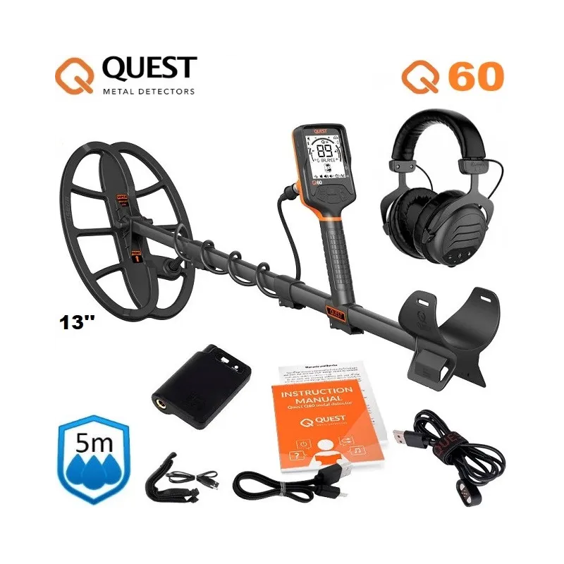 Quest Q60 Pro su 13" gylio rite, multidažnis