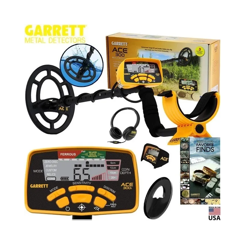 Garrett ACE 300i su ausinėmis | Koilas.lt