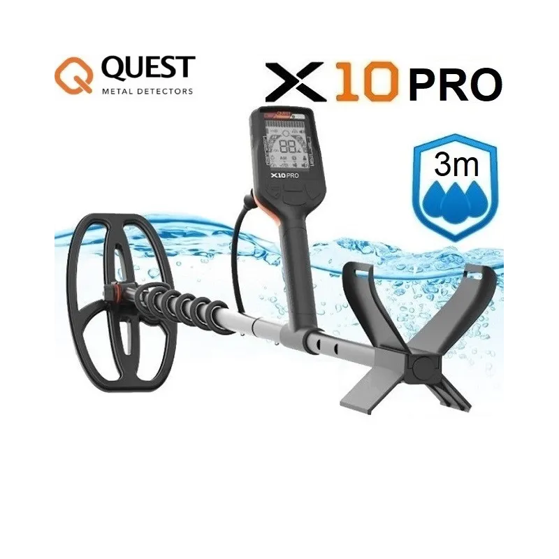 Quest X10 PRO - nardinamas metalo detektorius