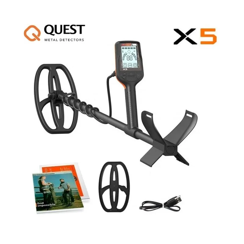 Quest X5 pigus kraunamas metalo detektorius