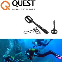 Quest Scuba Tector juodas (povandeninis)