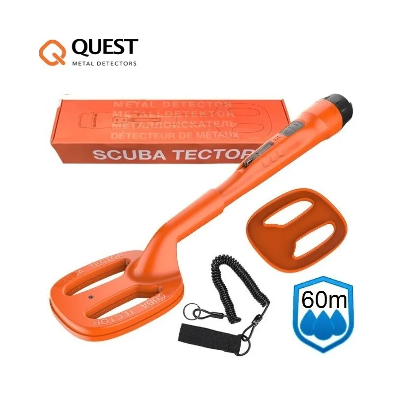 QUEST SCUBTECTOR – Unterwasser-Pinpointer (Orange Produktbild-Vorschau 4
