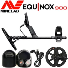Minelab Equinox 900 valdymo pultas ir ekranas, Minelab ML 85 belaidės ausinės Equinox 900