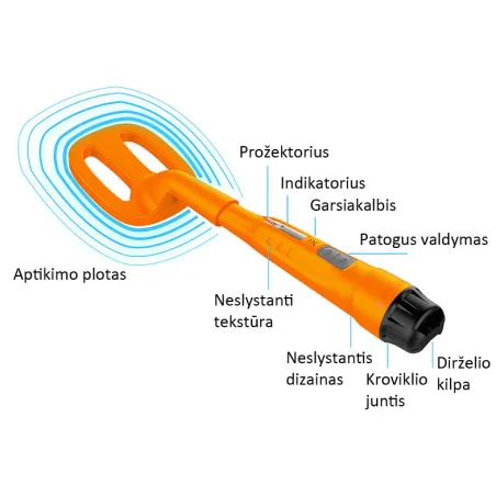 Quest Scuba Tector oranžinis (povandeninis)