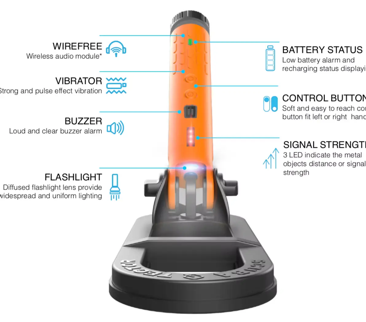 Quest Scuba Tector Pro – Povandeninis metalo detektorius